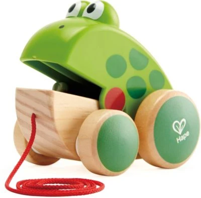 HAPE Nachziehfrosch Fridolin 1 HAPE Nachziehfrosch Fridolin