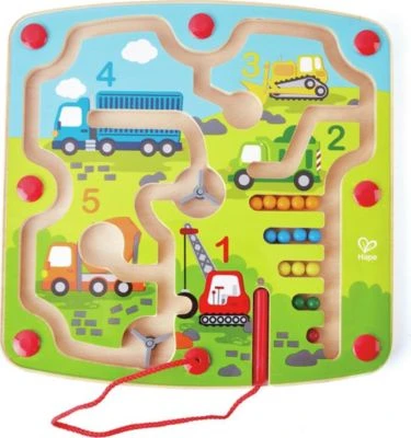 HAPE Baufahrzeuge- Labyrinth 1 HAPE Baufahrzeuge- Labyrinth