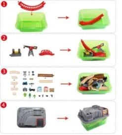 HAPE Eisenbahn-Baukasten-Set 10 HAPE Eisenbahn-Baukasten-Set -Hape Verkaufsgeschäft 15323909 05