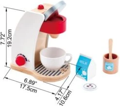 HAPE Kaffeemaschine Aus Holz 10 HAPE Kaffeemaschine Aus Holz -Hape Verkaufsgeschäft 16589331 05