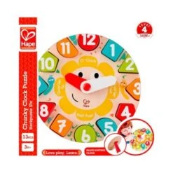 HAPE Steckpuzzle Uhr -Hape Verkaufsgeschäft 23340635 04