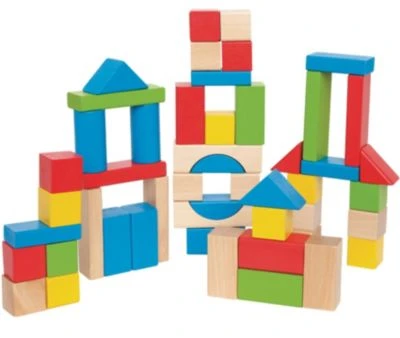 HAPE Bunte Holzbausteine Für Kinder Von | Holzbausteine-Set Zum Stapeln Lernspielzeug Für Kleinkinder, 50 Leuchtend Bunte Holzbausteine In Unterschiedlichen Formen Und Größen 1 HAPE Bunte Holzbausteine Für Kinder Von | Holzbausteine-Set Zum Stapeln Lernspielzeug Für Kleinkinder, 50 Leuchtend Bunte Holzbausteine In Unterschiedlichen Formen Und Größen