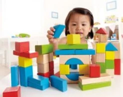 HAPE Bunte Holzbausteine Für Kinder Von | Holzbausteine-Set Zum Stapeln Lernspielzeug Für Kleinkinder, 50 Leuchtend Bunte Holzbausteine In Unterschiedlichen Formen Und Größen 5 HAPE Bunte Holzbausteine Für Kinder Von | Holzbausteine-Set Zum Stapeln Lernspielzeug Für Kleinkinder, 50 Leuchtend Bunte Holzbausteine In Unterschiedlichen Formen Und Größen -Hape Verkaufsgeschäft 2416645 03