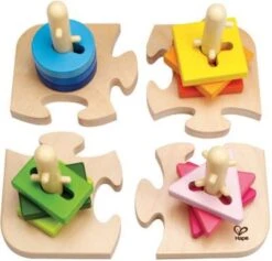 HAPE Kreatives Steckpuzzle 16tlg. 8 HAPE Kreatives Steckpuzzle 16tlg. -Hape Verkaufsgeschäft 2416649 03