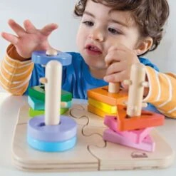 HAPE Kreatives Steckpuzzle 16tlg. 9 HAPE Kreatives Steckpuzzle 16tlg. -Hape Verkaufsgeschäft 2416649 04