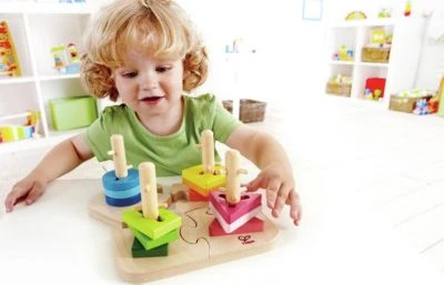 HAPE Kreatives Steckpuzzle 16tlg. 6 HAPE Kreatives Steckpuzzle 16tlg. – Bild 6