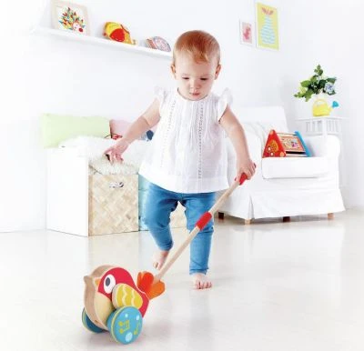 HAPE Schiebevogel Lilly Mit Sound 3 HAPE Schiebevogel Lilly Mit Sound – Bild 3