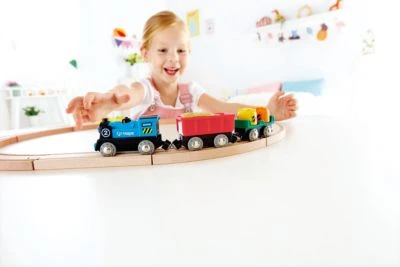 HAPE Güterzug Mit Batterieantrieb 2 HAPE Güterzug Mit Batterieantrieb – Bild 2