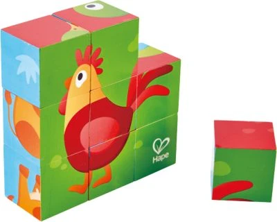 HAPE Blockpuzzle Bauernhof 1 HAPE Blockpuzzle Bauernhof