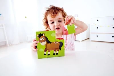 HAPE Blockpuzzle Bauernhof 5 HAPE Blockpuzzle Bauernhof – Bild 5