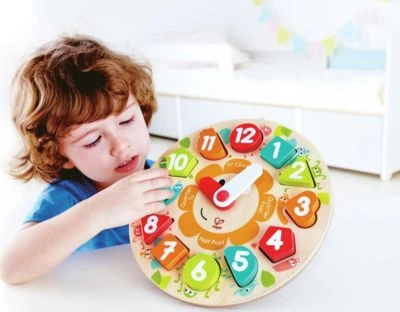 HAPE Steckpuzzle Uhr 2 HAPE Steckpuzzle Uhr – Bild 2