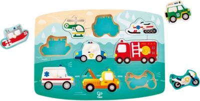 HAPE Puzzle Einsatzfahrzeuge 1 HAPE Puzzle Einsatzfahrzeuge