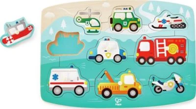 HAPE Puzzle Einsatzfahrzeuge 2 HAPE Puzzle Einsatzfahrzeuge – Bild 2
