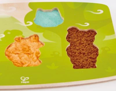 HAPE Puzzle Waldtiere Zum Fühlen 3 HAPE Puzzle Waldtiere Zum Fühlen – Bild 3