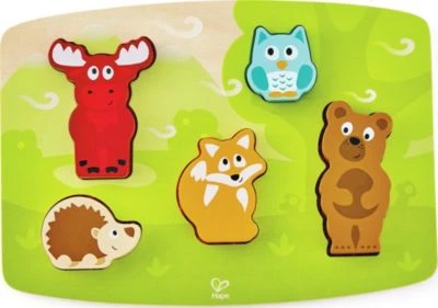 HAPE Puzzle Waldtiere Zum Fühlen 6 HAPE Puzzle Waldtiere Zum Fühlen – Bild 6