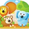 HAPE Knopfpuzzle Dschungeltiere