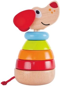 Hape E0448 Stapelhund Pepe Spielzeug