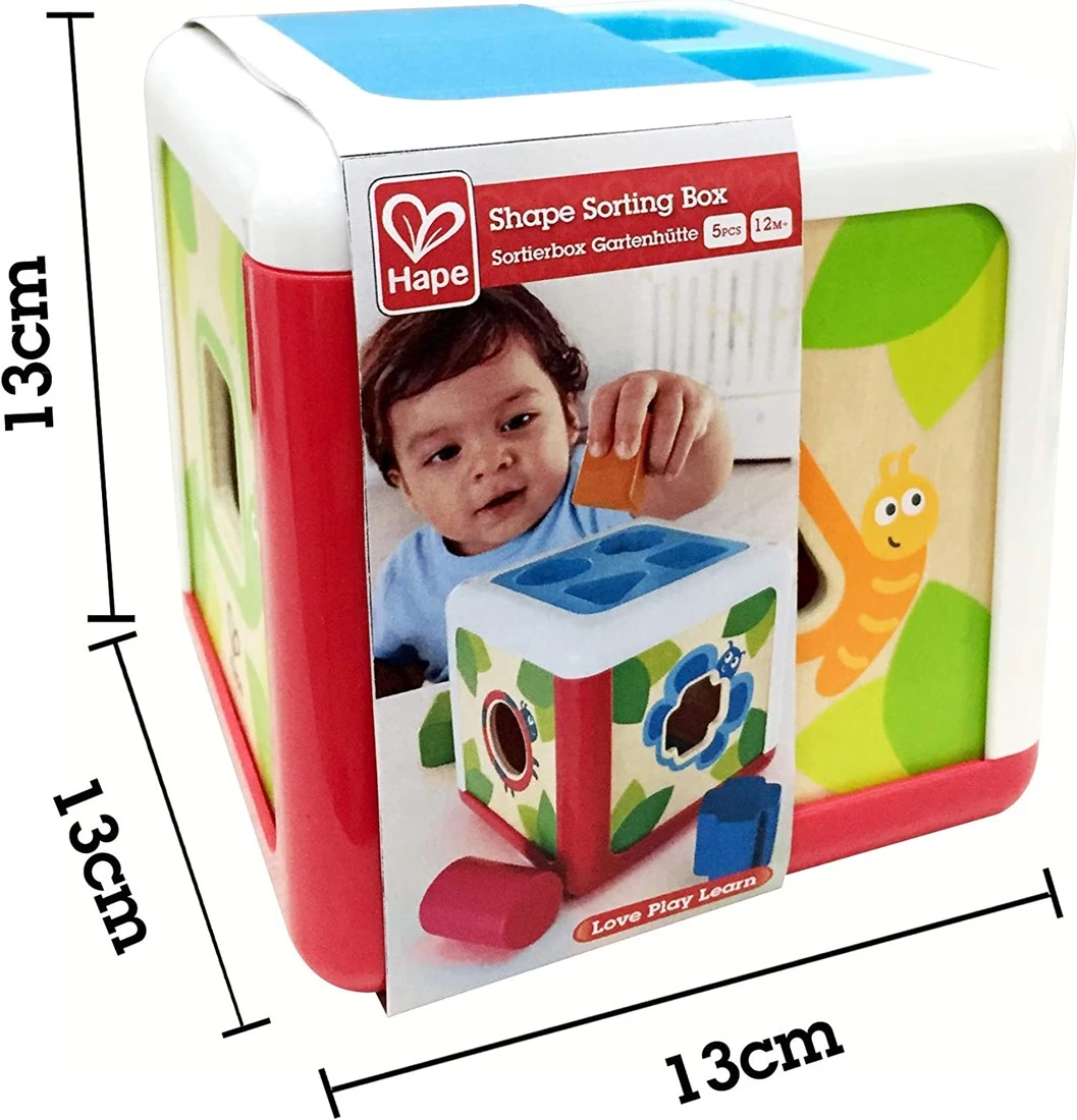Hape E0507 - Sortierbox Gartenhütte, Farben-und Formensortierwürfel 3 Hape E0507 - Sortierbox Gartenhütte, Farben-und Formensortierwürfel – Bild 3