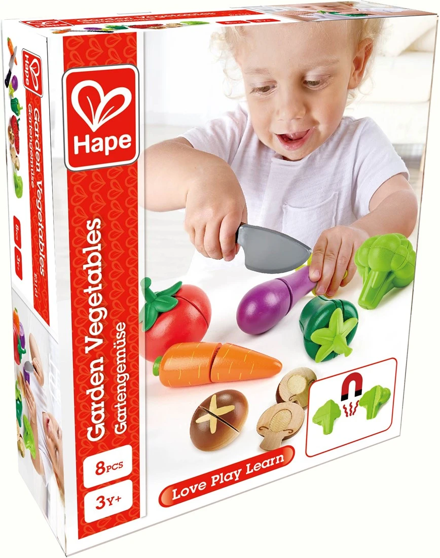 Hape E3161 - Gartengemüse, Küchenspielzeug 2 Hape E3161 - Gartengemüse, Küchenspielzeug – Bild 2