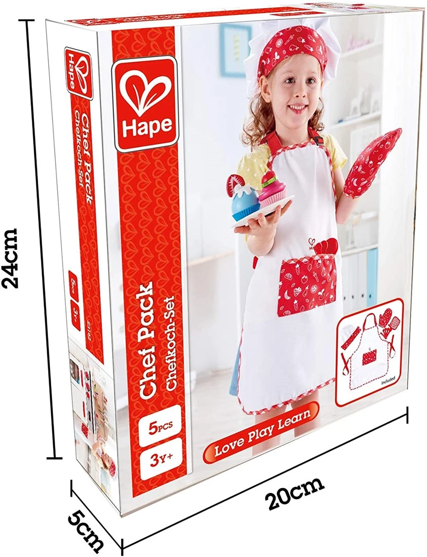 Hape E3162 - Chefkoch-Set, Küchenspielzeug 3 Hape E3162 - Chefkoch-Set, Küchenspielzeug – Bild 3