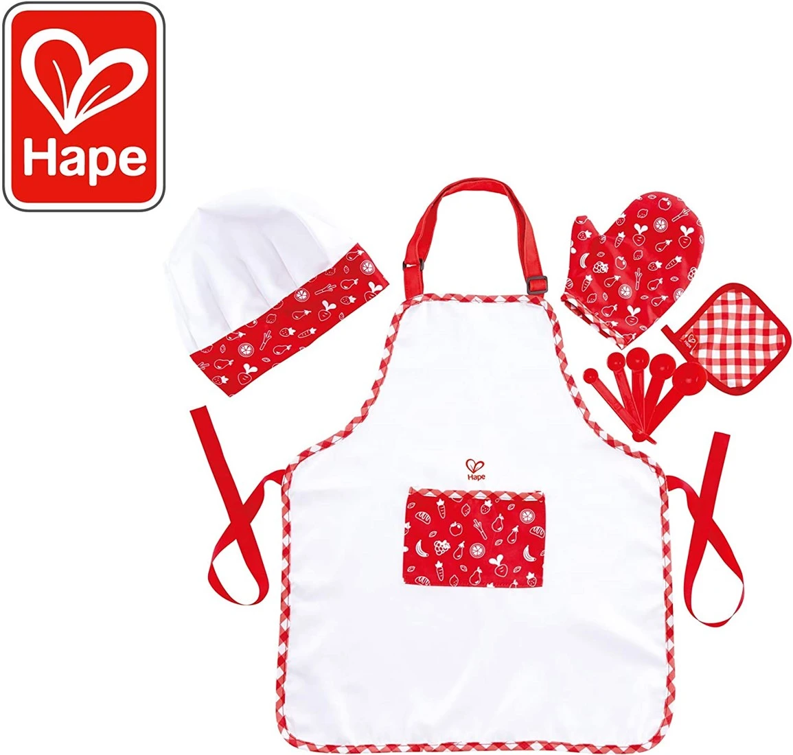 Hape E3162 - Chefkoch-Set, Küchenspielzeug 1 Hape E3162 - Chefkoch-Set, Küchenspielzeug