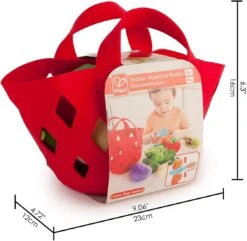 Hape E3167 Gemüsekörbchen Zubehör Für Kinderküchen Und Kaufmannsladen, Ab 18 Monaten -Hape Verkaufsgeschäft hape e3167 gemuesekoerbchen zubehoer fuer kinderkuechen und kaufmannsladen ab 18 monaten 3