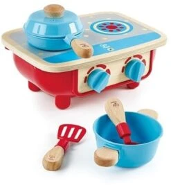 Hape E3170 Küchenset Herd Zubehör Für Kinderküchen, Ab 18 Monaten