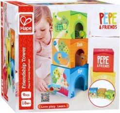 Hape International E0451 Pepe Und Friends Stapelturm Spielzeug -Hape Verkaufsgeschäft hape international e0451 pepe und friends stapelturm spielzeug 3