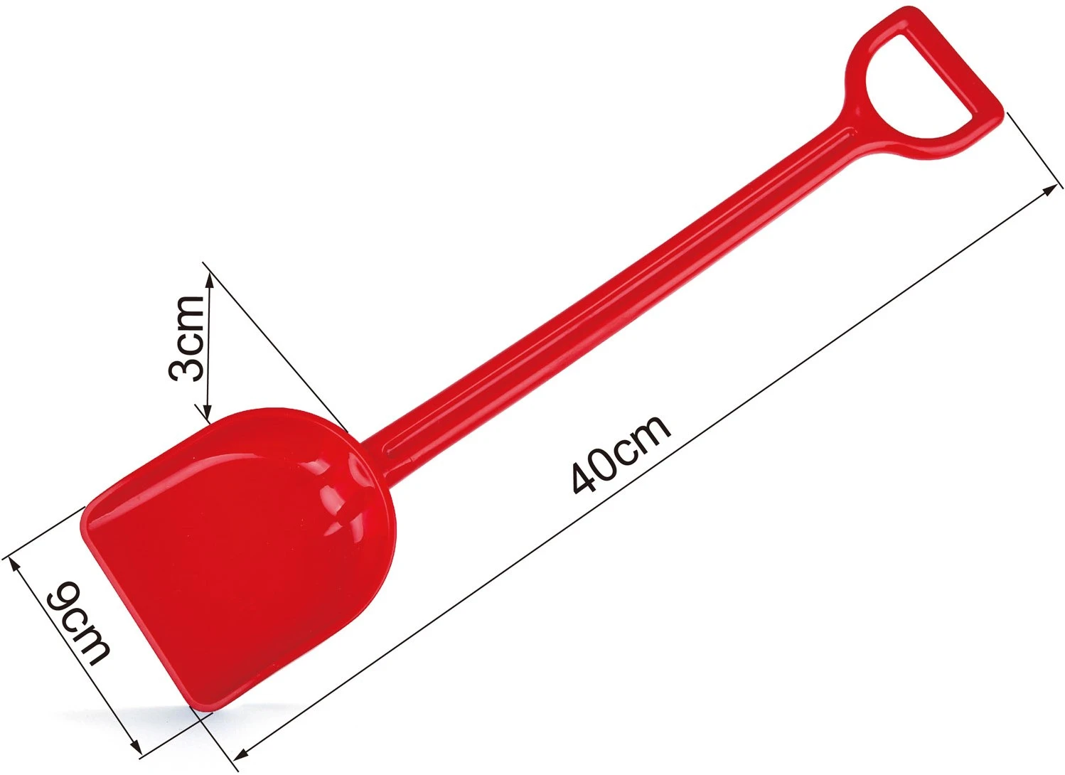 Hape Mighty Schaufel, Rot 2 Hape Mighty Schaufel, Rot – Bild 2